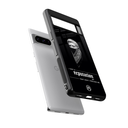 notorious back phone cover | glass case for google pixel 8 pro