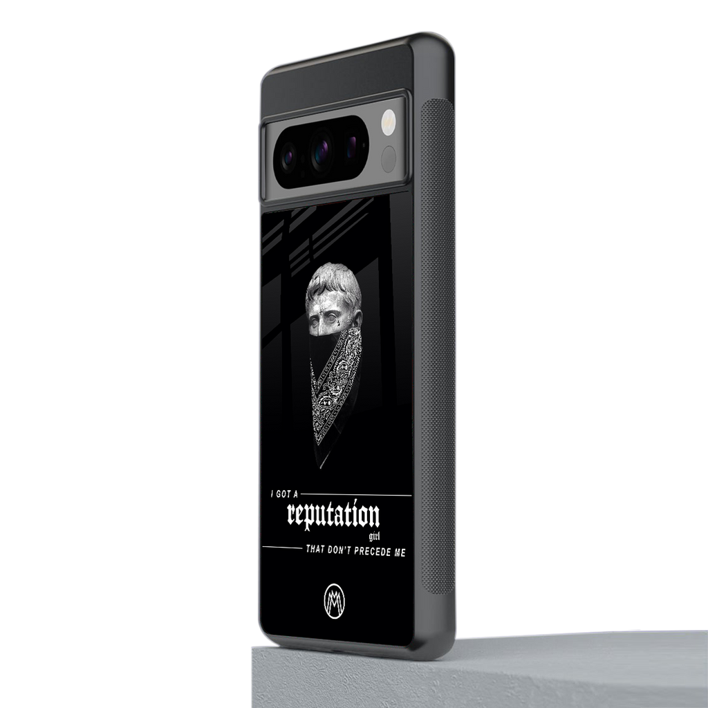 notorious back phone cover | glass case for google pixel 8 pro