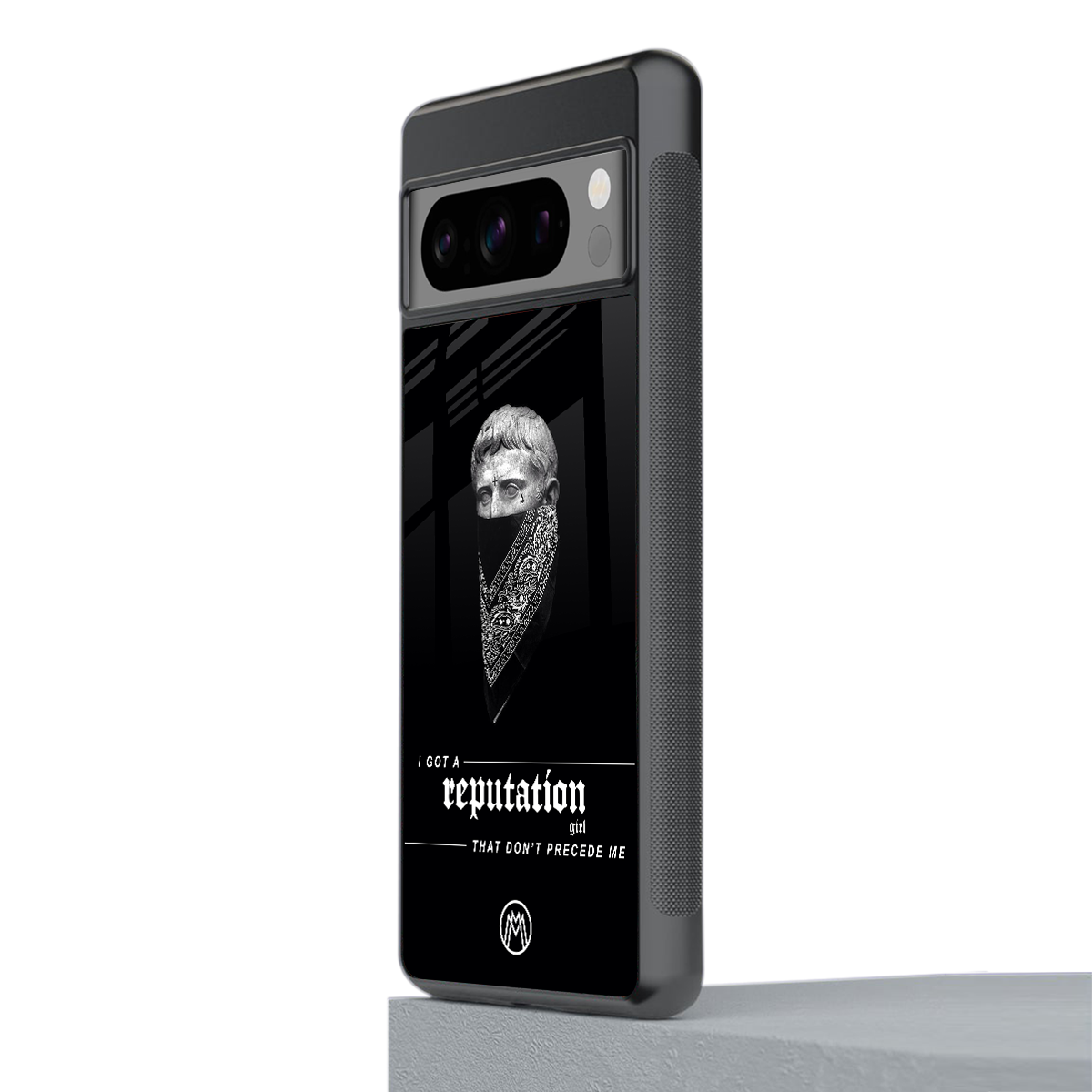 notorious back phone cover | glass case for google pixel 8 pro