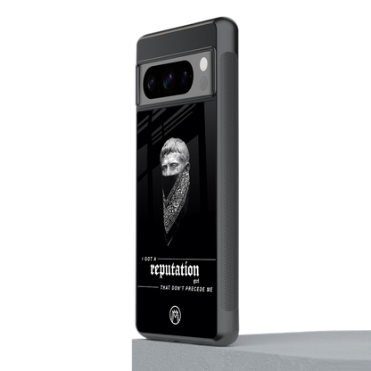 notorious back phone cover | glass case for google pixel 8 pro