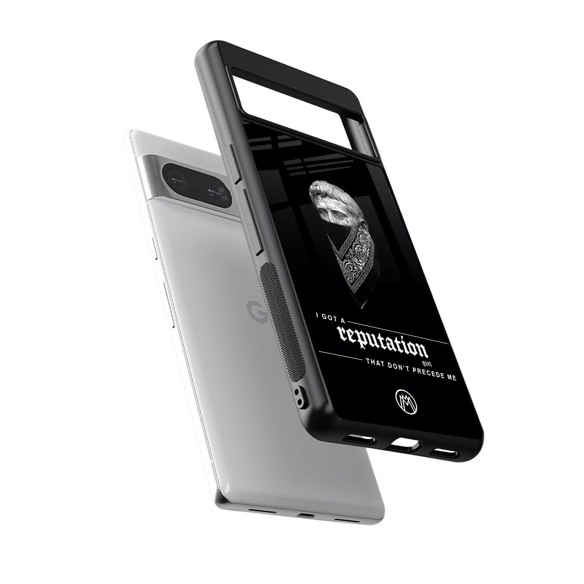 notorious back phone cover | glass case for Google Pixel 8