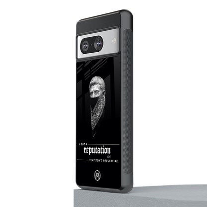 notorious back phone cover | glass case for Google Pixel 8