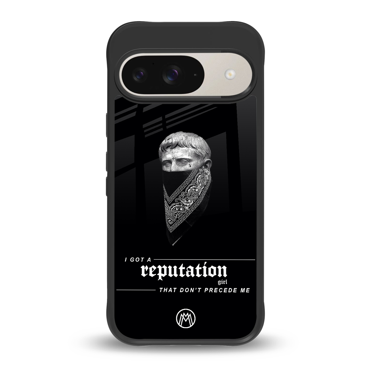 notorious back phone cover | glass case for google pixel 9