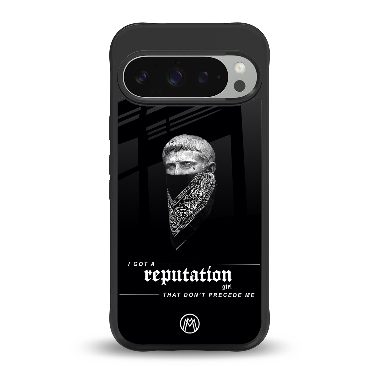 notorious back phone cover | glass case for google pixel 9 pro xl