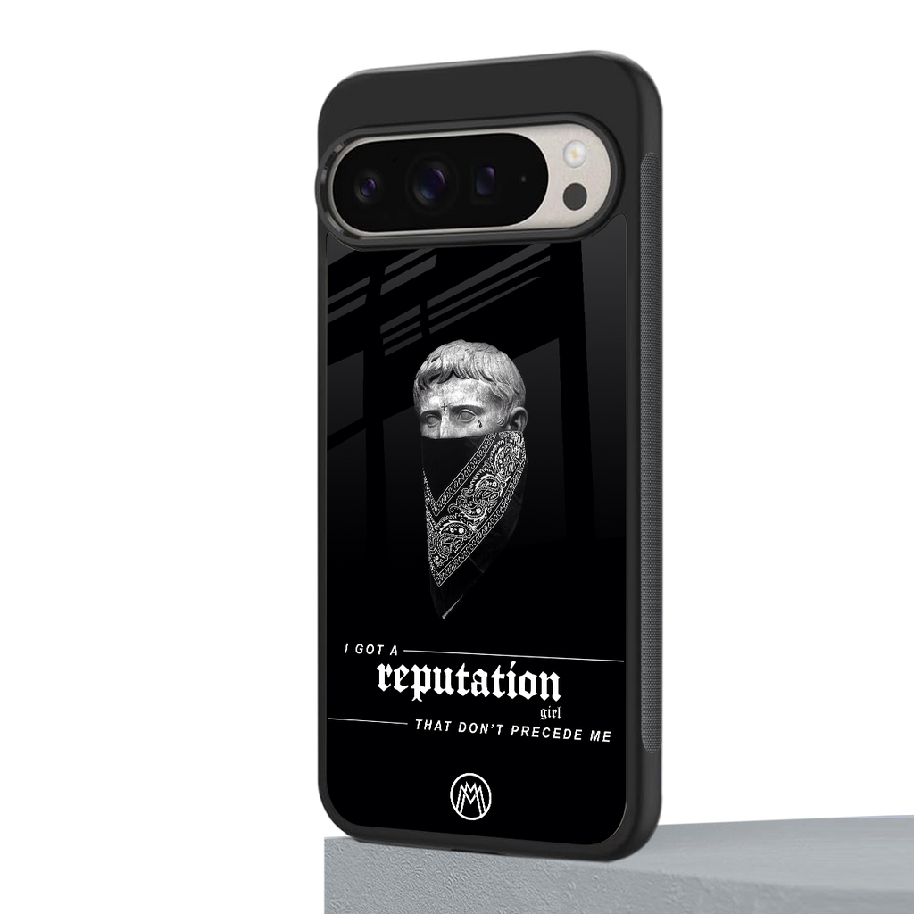 notorious back phone cover | glass case for google pixel 9 pro