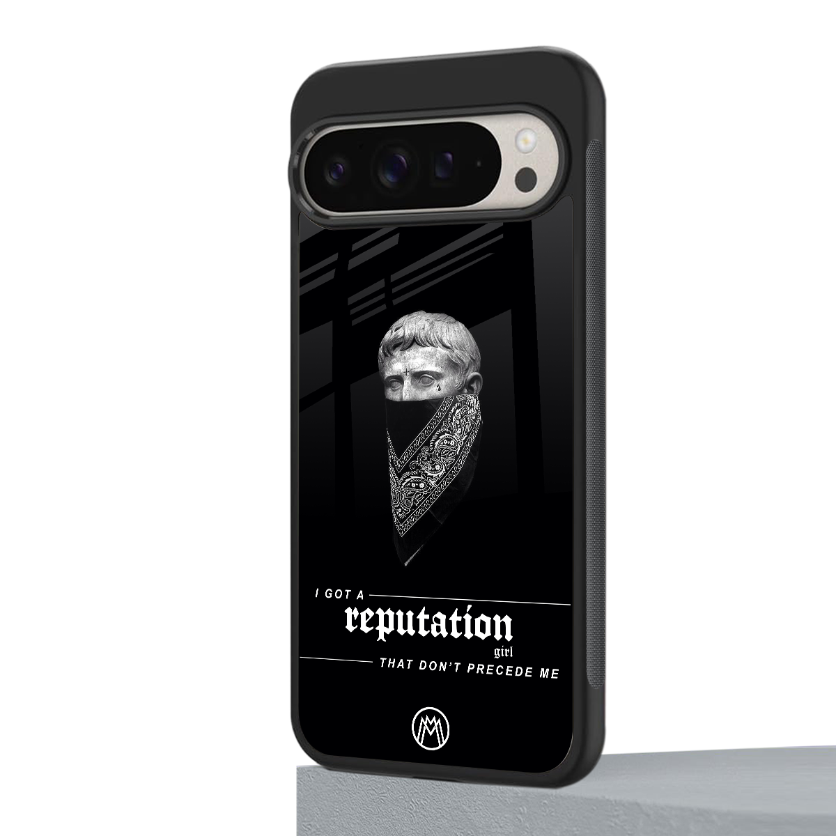 notorious back phone cover | glass case for google pixel 9 pro xl