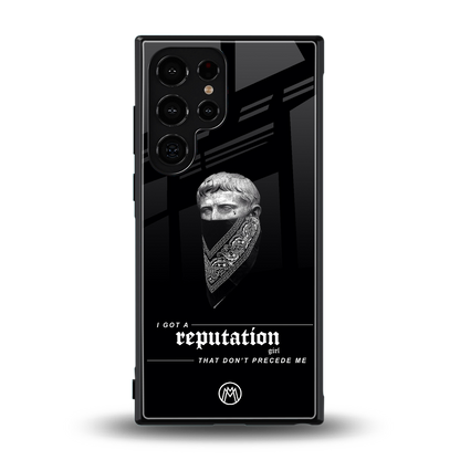 notorious back phone cover | glass case for samsung galaxy s24 ultra