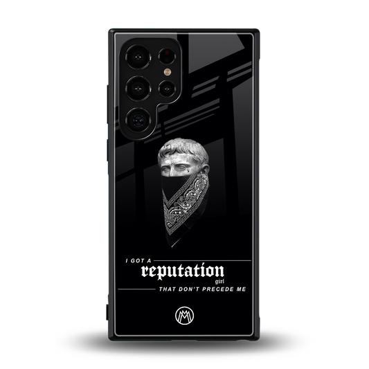 notorious back phone cover | glass case for samsung galaxy s24 ultra