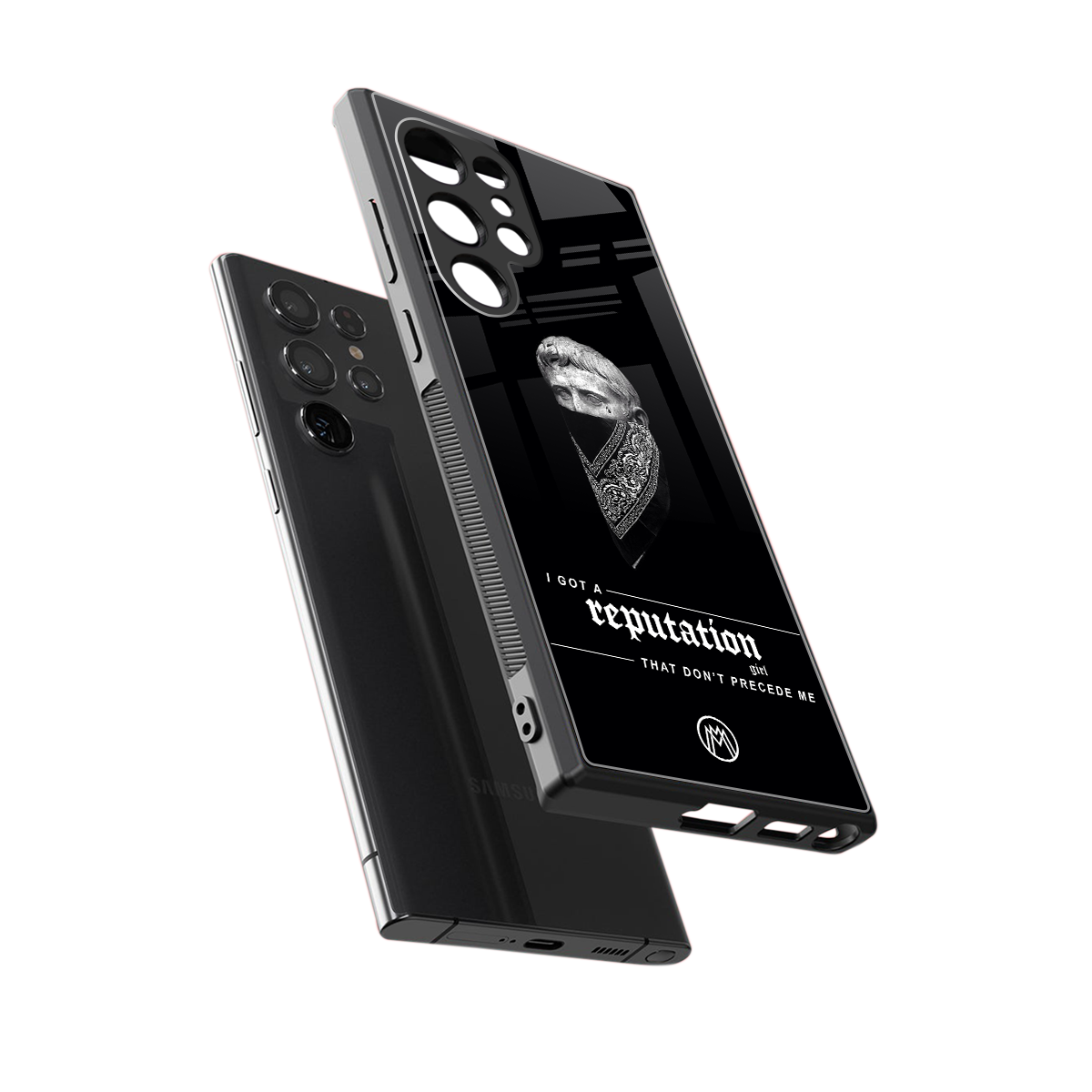 notorious back phone cover | glass case for samsung galaxy s24 ultra
