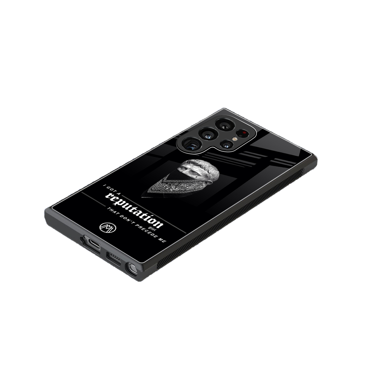 notorious back phone cover | glass case for samsung galaxy s24 ultra