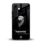 notorious back phone cover | glass case for samsung galaxy s24