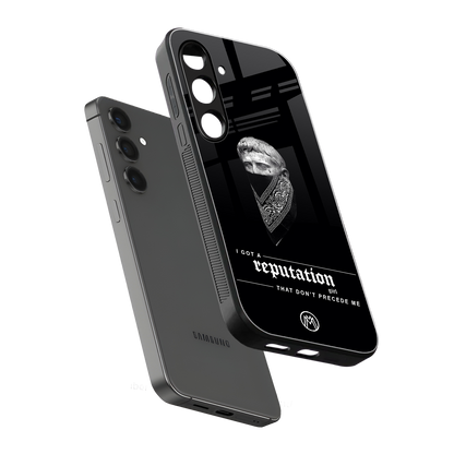 notorious back phone cover | glass case for samsung galaxy s24 fe
