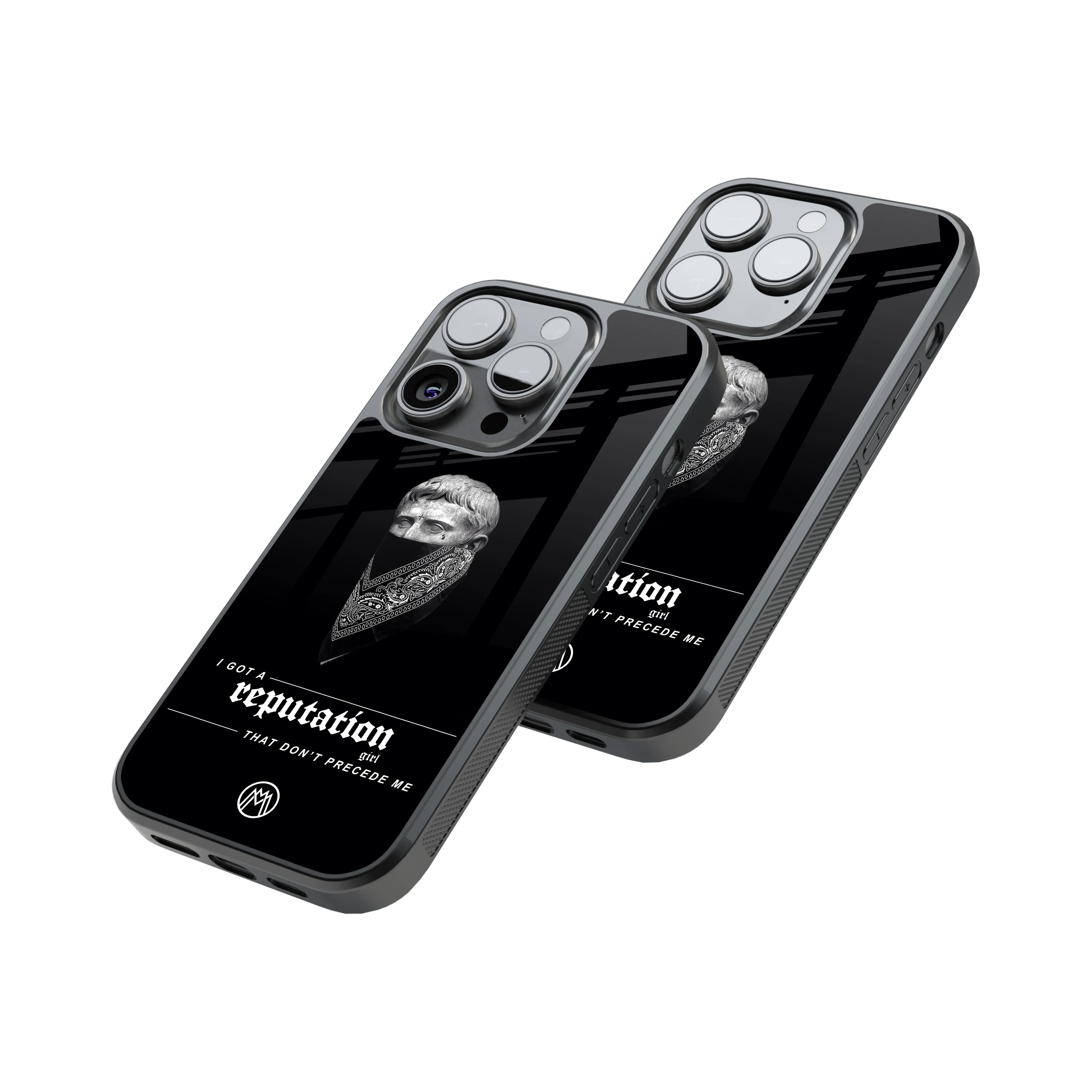 Protective Glass Back Phone Case Compatible with iPhone, Samsung, OnePlus, Pixel & More