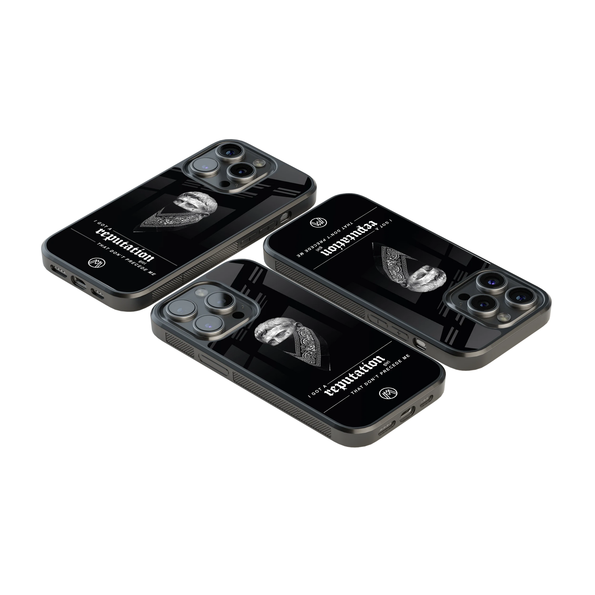 Luxury Glass Back Mobile Cover for iPhone, Samsung Galaxy, OnePlus, Pixel, Redmi & More