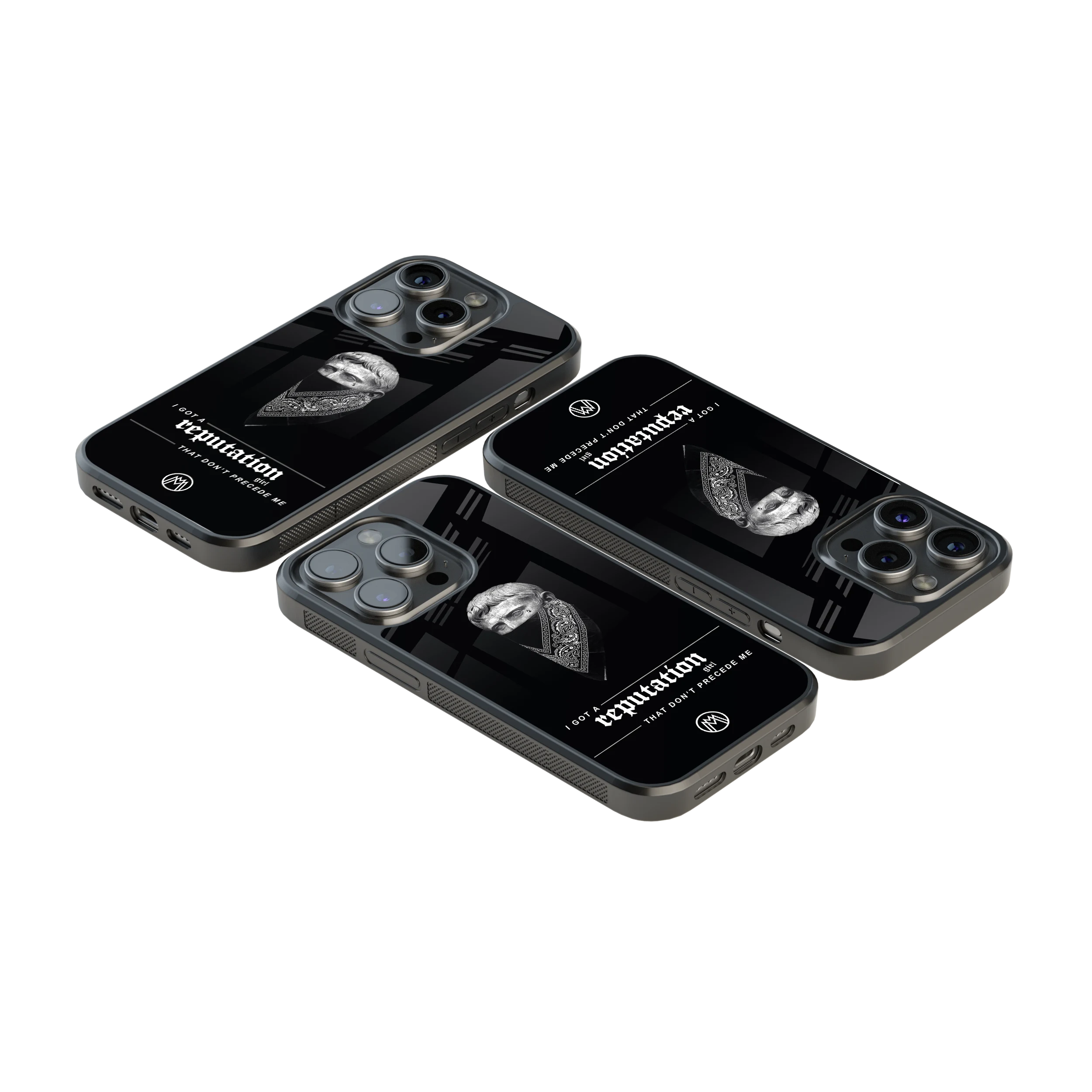 Luxury Glass Back Mobile Cover for iPhone, Samsung Galaxy, OnePlus, Pixel, Redmi & More