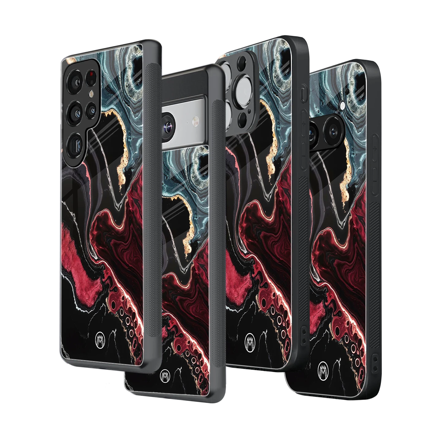 Stylish Glass Back Case for All Smartphones iPhone, Samsung, OnePlus, Pixel, Redmi, Oppo, Vivo, Motorola