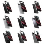 Durable Glass Back Mobile Case for iPhone, Samsung, OnePlus, Google Pixel, Redmi, Vivo, Oppo