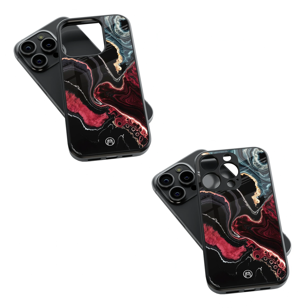 Trendy Glass Back Mobile Case for iPhone, Samsung, Redmi, OnePlus, Google Pixel, Motorola