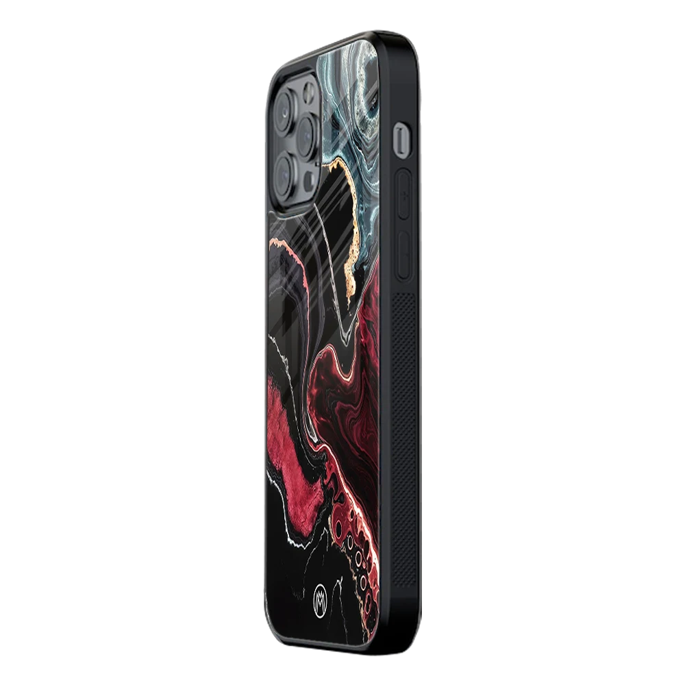 Slim Glass Back Phone Case for Multiple Brands iPhone, Samsung, Redmi, OnePlus, Oppo, Vivo