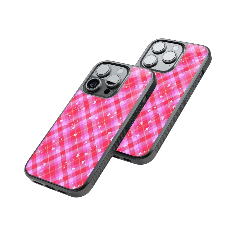 Protective Glass Back Phone Case Compatible with iPhone, Samsung, OnePlus, Pixel & More