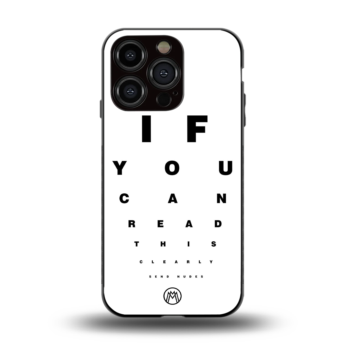 nude request back phone cover | glass case for iphone 15 pro