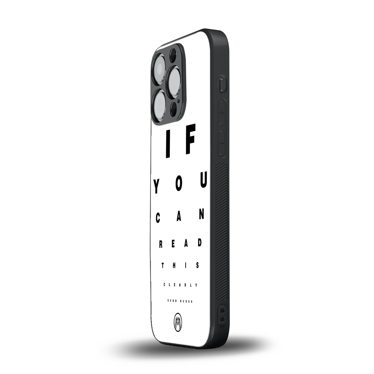 nude request back phone cover | glass case for iphone 15 pro