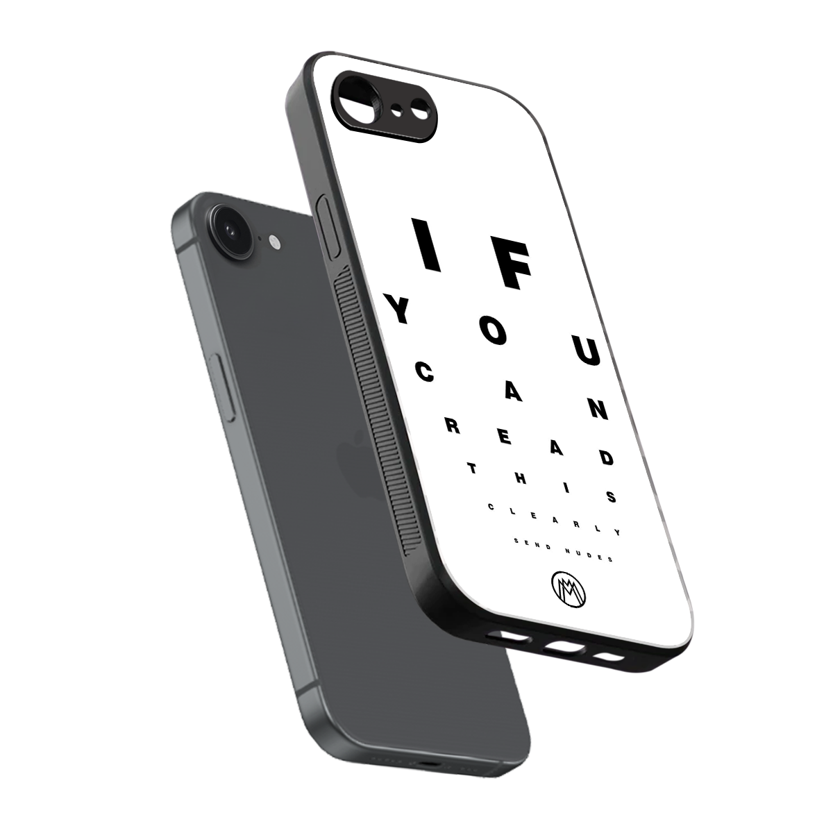 nude request back phone cover | glass case for iphone 16e