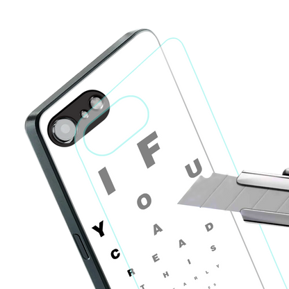 nude request back phone cover | glass case for iphone 16e