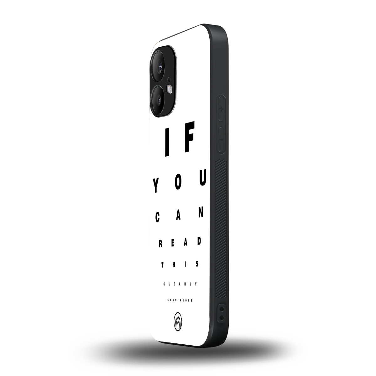 nude request back phone cover | glass case for nothing phone 2