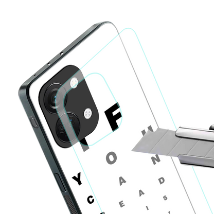 nude request back phone cover | glass case for oneplus nord 3
