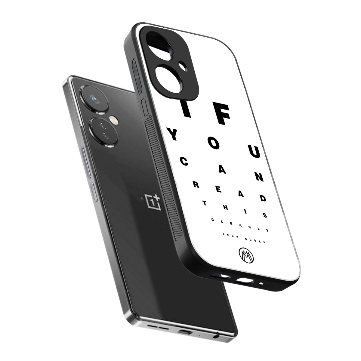 nude request back phone cover | glass case for oneplus nord ce 3