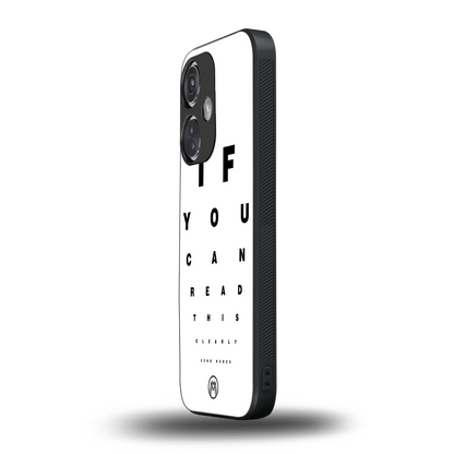 nude request back phone cover | glass case for oneplus nord ce 3