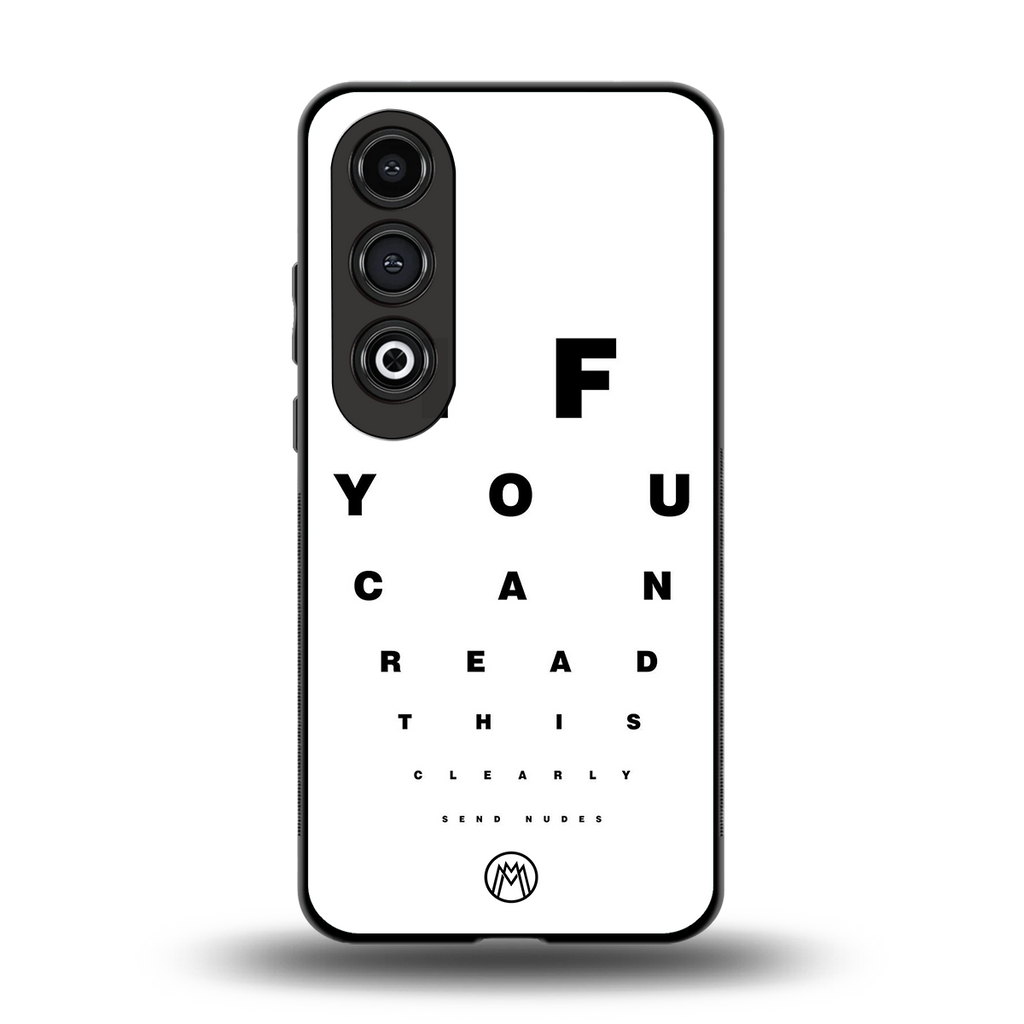 nude request back phone cover | glass case for oneplus nord ce 4