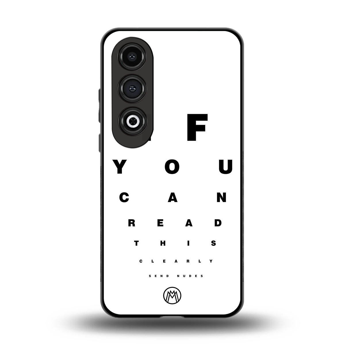 nude request back phone cover | glass case for oneplus nord ce 4