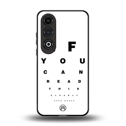 nude request back phone cover | glass case for oneplus nord ce 4