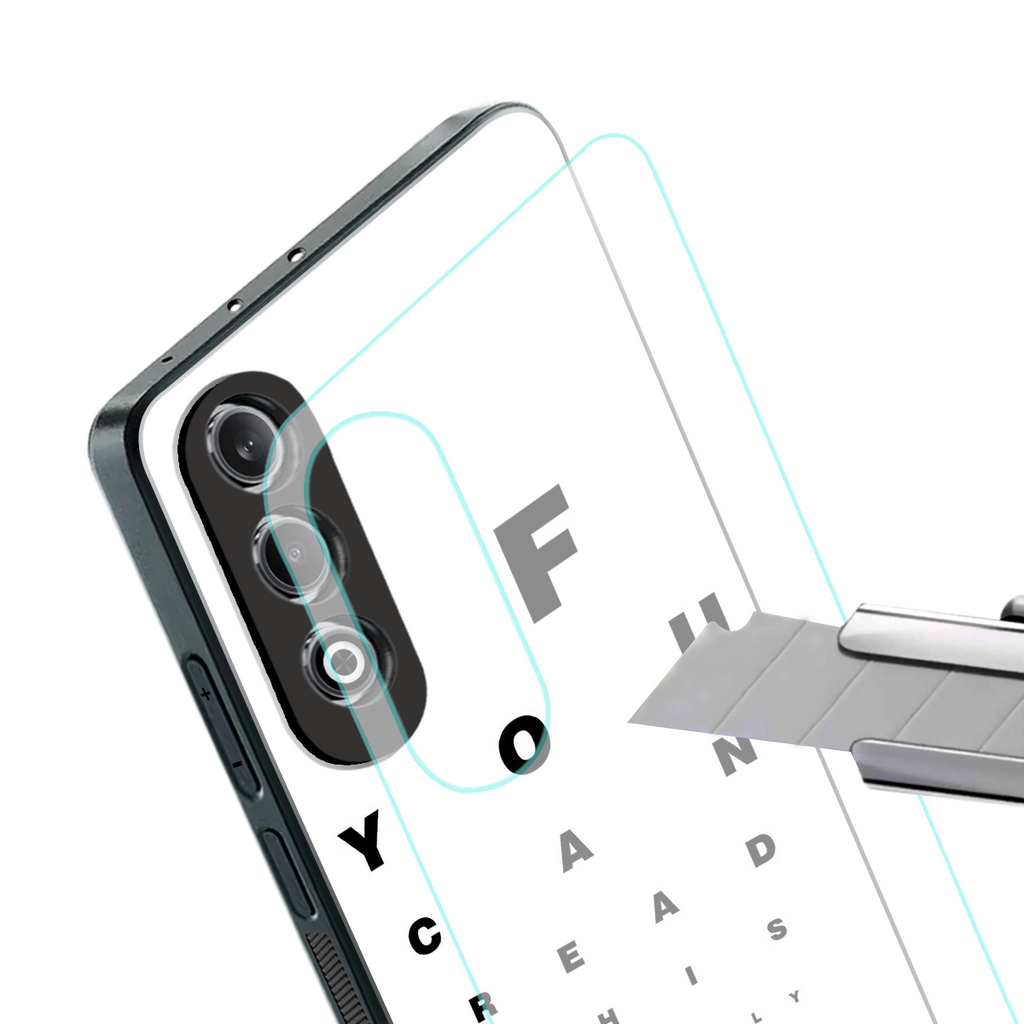 nude request back phone cover | glass case for oneplus nord ce 4