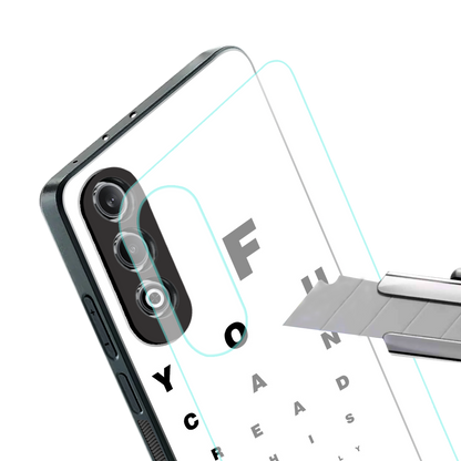 nude request back phone cover | glass case for oneplus nord ce 4