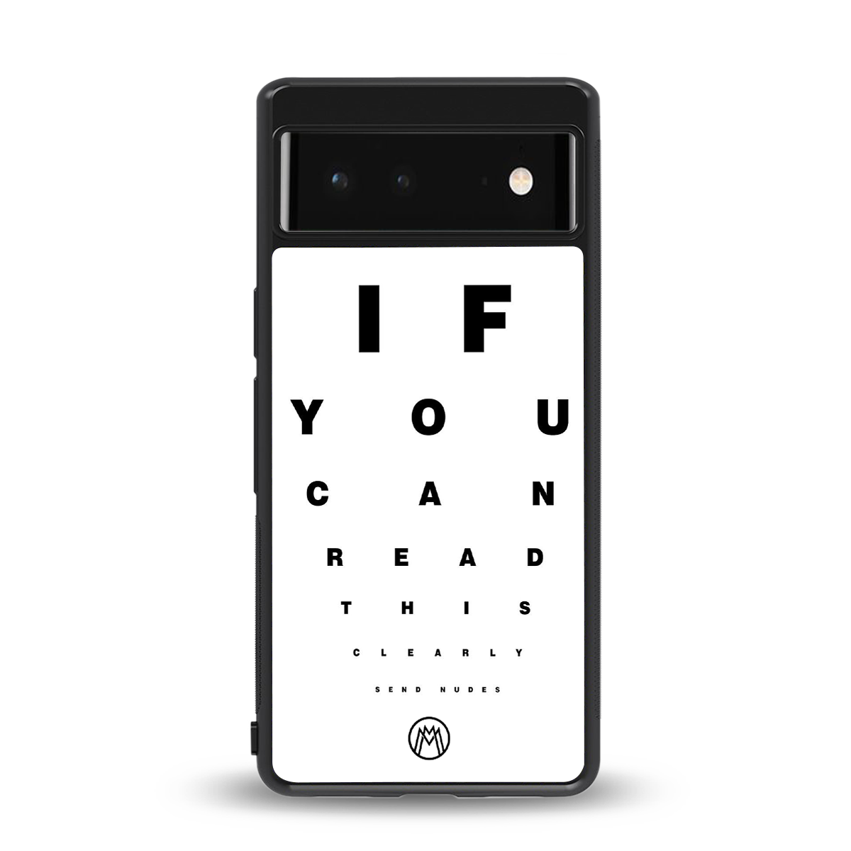 nude request back phone cover | glass case for google pixel 6
