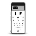 nude request back phone cover | glass case for Google Pixel 7