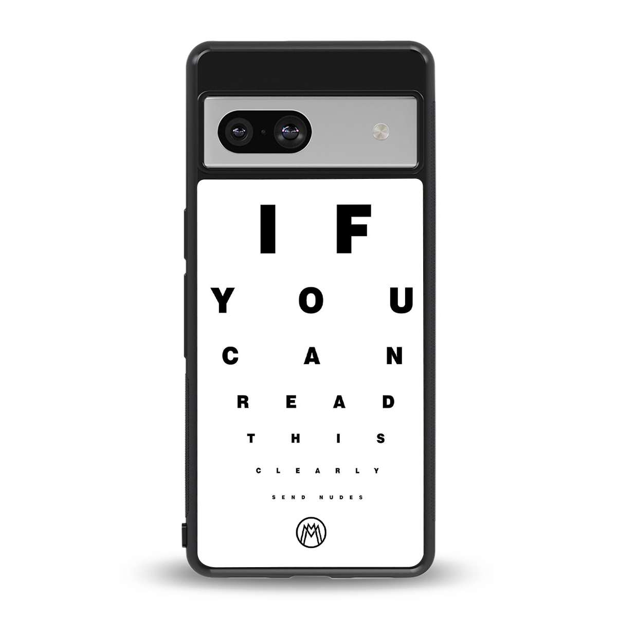 nude request back phone cover | glass case for Google Pixel 7
