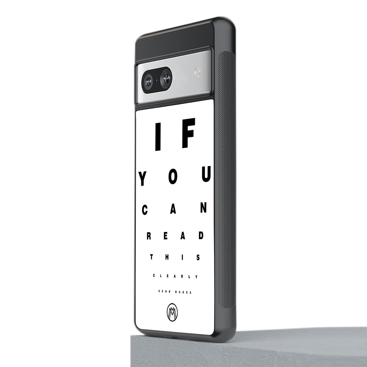 nude request back phone cover | glass case for Google Pixel 7