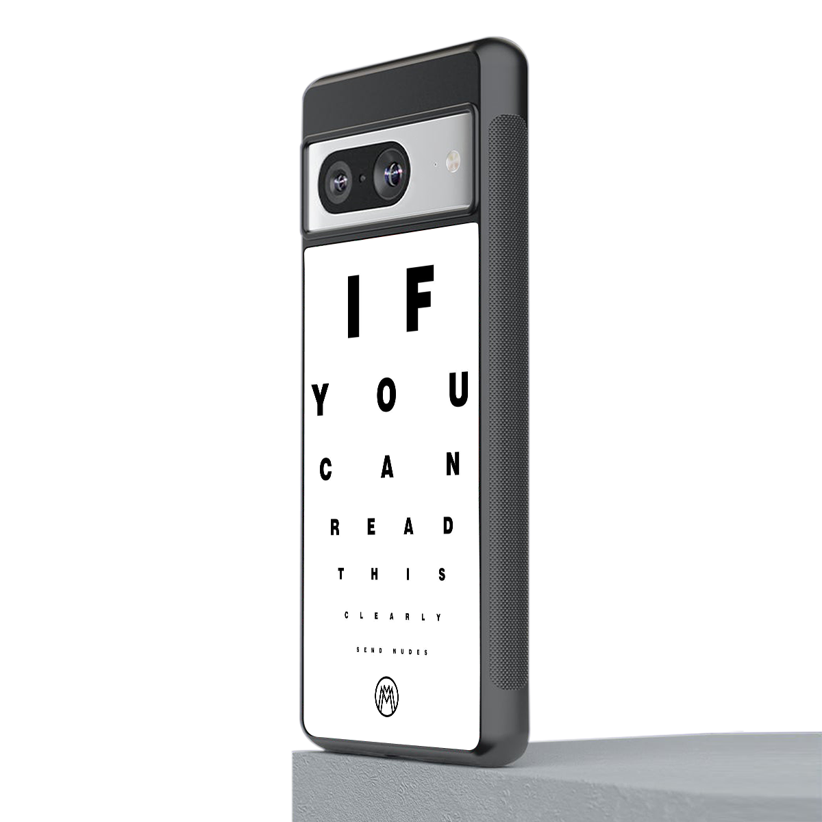 nude request back phone cover | glass case for Google Pixel 8