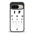 nude request back phone cover | glass case for google pixel 9