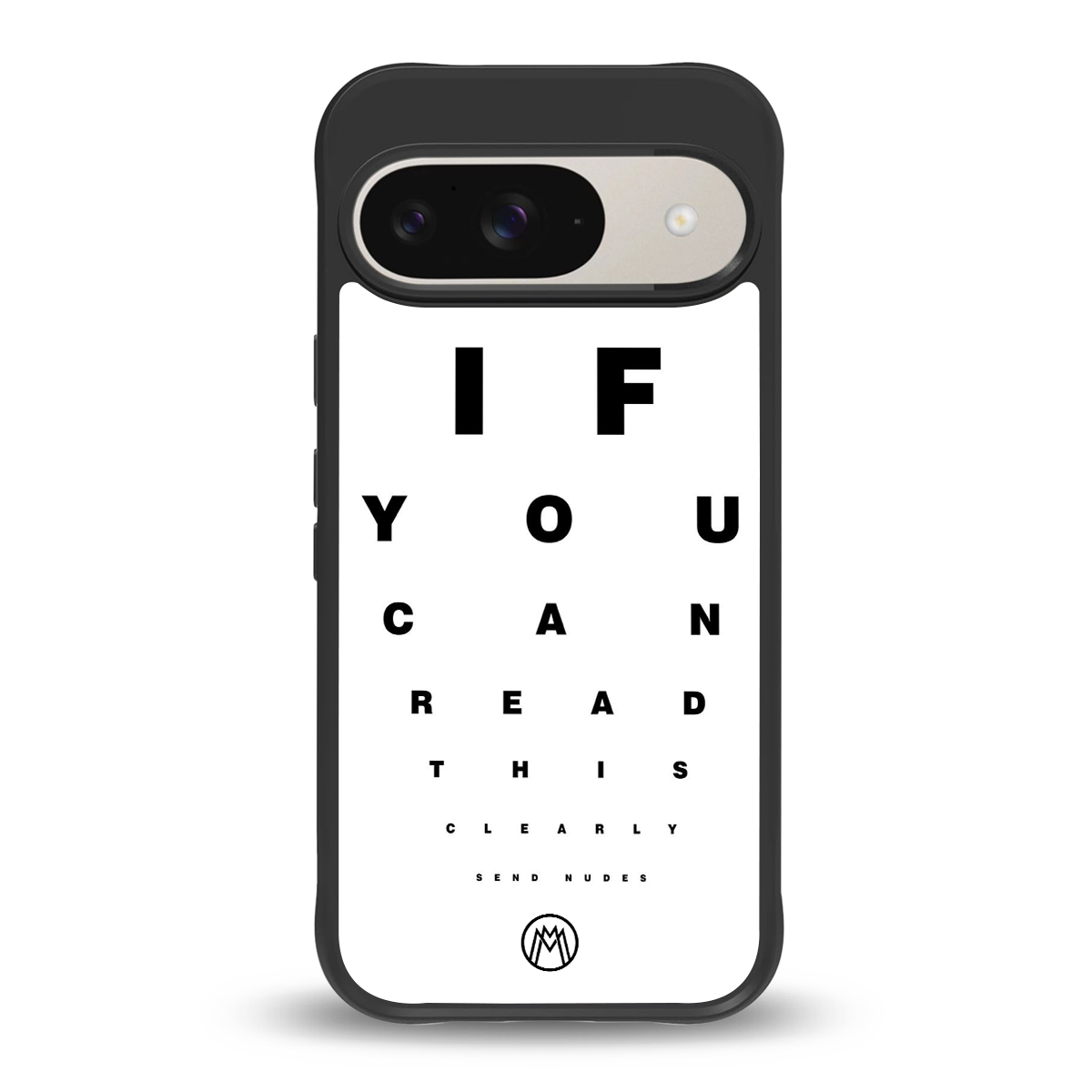 nude request back phone cover | glass case for google pixel 9