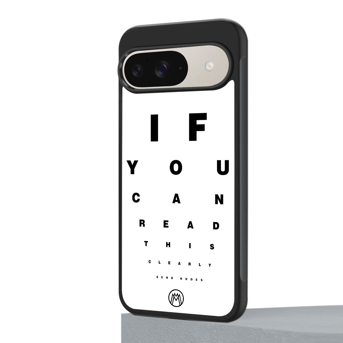 nude request back phone cover | glass case for google pixel 9
