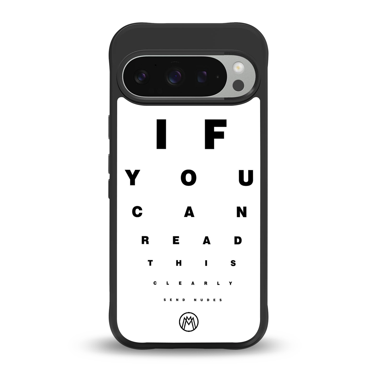 nude request back phone cover | glass case for google pixel 9 pro