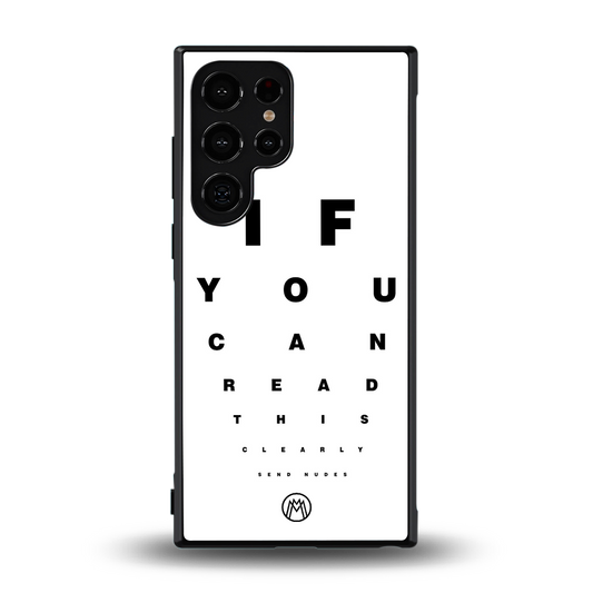 nude request back phone cover | glass case for samsung galaxy s24 ultra