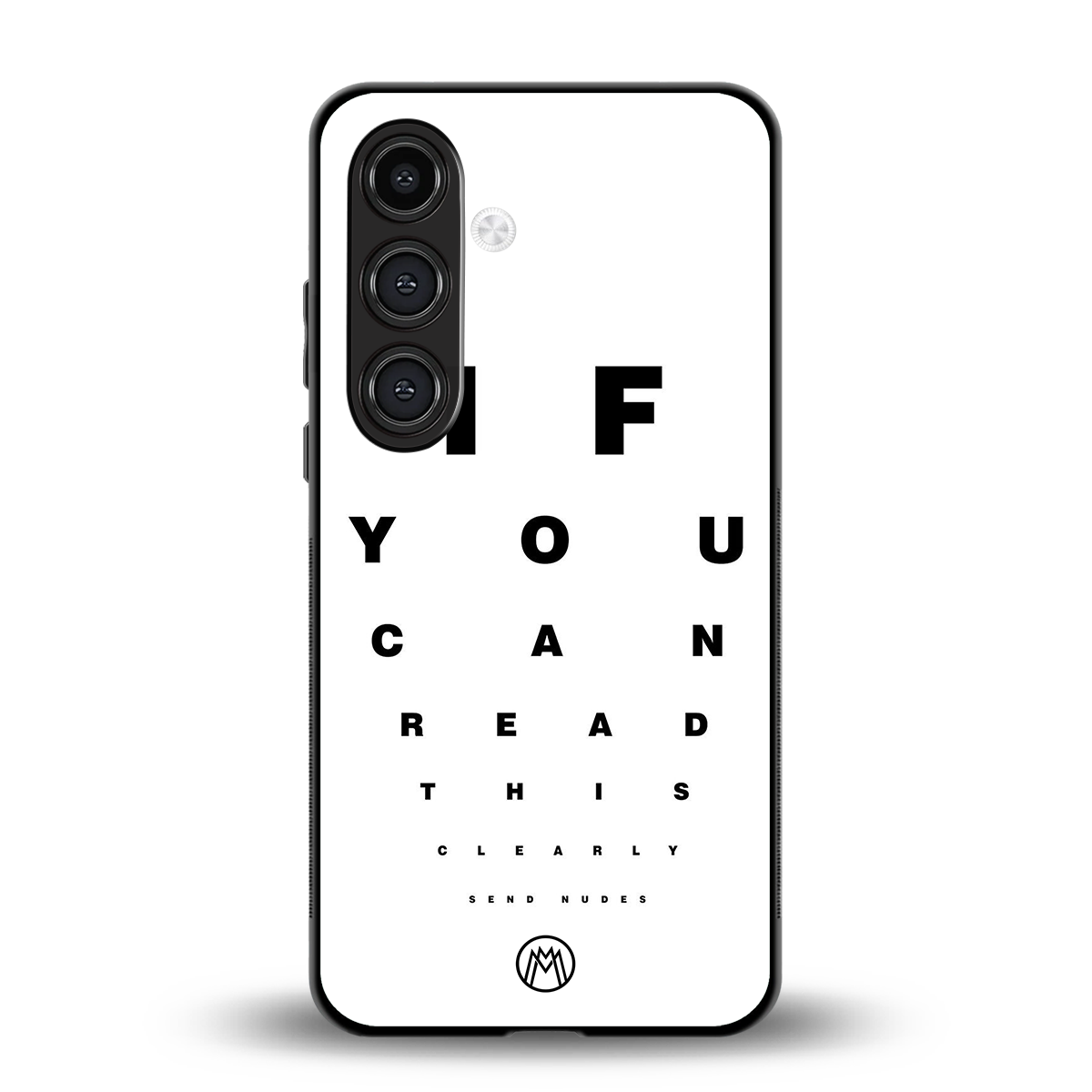 nude request back phone cover | glass case for samsung galaxy s24