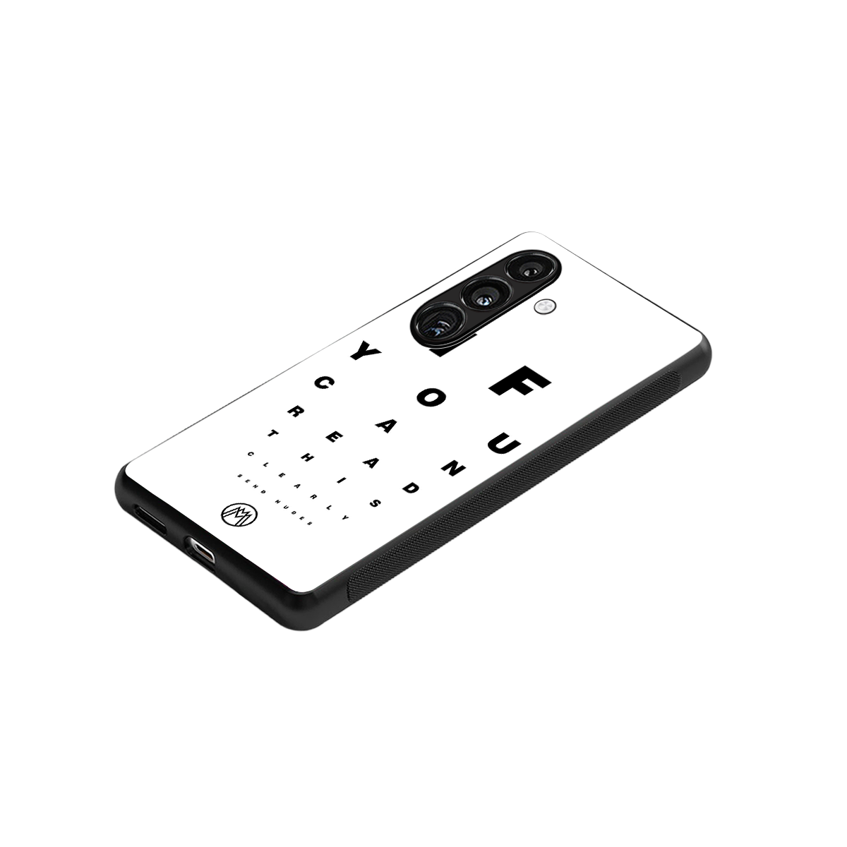 nude request back phone cover | glass case for samsung galaxy s24 plus
