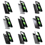 Durable Glass Back Mobile Case for iPhone, Samsung, OnePlus, Google Pixel, Redmi, Vivo, Oppo